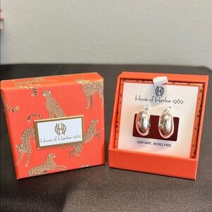 House of Harlow 1960 | Silver Hoop Earrings